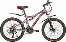 картинка велосипед pioneer comandor 24"/14" black-white-gray pioneer comandor 24"/14" black-white-grayот магазина Tovar-RF.ru