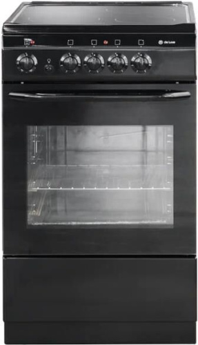 картинка плита стеклокерамическая de luxe 506004.04эс 031 черный матовый de luxe 506004.04эс 031 черный матовый от магазина Tovar-RF.ru