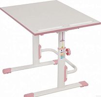 картинка парта polini растущая парта-трансформер polini kids simple м1 75х55 см, белый-розовый polini растущая парта-трансформер polini kids simple м1 75х55 см, белый-розовый от магазина Tovar-RF.ru