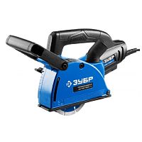 картинка ЗУБР [ЗШ-П30-1400 ПСТ] Штроборез (бороздодел) { макс. глуб. паза 30 мм, 125 мм, подключ. пылесоса, плавн пуск, защита от перегрузки, 1400 Вт } от магазина Tovar-RF.ru