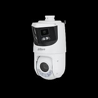 картинка dahua dh-sdt4e425-8p-gb-apv1 уличная купольная ptz ip-видеокамера , 1/2.7" 8мп cmos,, 2.8мм, ик 30м, led 30м (панорамный модуль) 1/2.8 4мп cmos, f1.6, 5мм–125мм, ик 100м, led 50м(ptz-модуль) от магазина Tovar-RF.ru