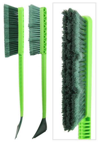 картинка щетка для снега li-sa ls282 cо скребком салатово-зеленая (59,5см) 48335 от магазина Tovar-RF.ru