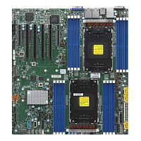 картинка supermicro mbd-x13dei-b 2xlga-4677, intel xeon sp gen 4, intel c741, 16x ddr5 4800/4400/4000 mhz. 2x1gbe base-t bcm5720+1xmgmt lan, 10xsata3, 2xsata-dom, 6xusb3,  4xpci-ex16+2xpci-e x8+3xmcio x8, 2xm. от магазина Tovar-RF.ru