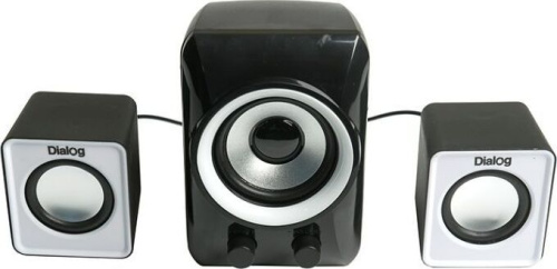 картинка компьютерная акустика dialog ac-202up белый/черный от магазина Tovar-RF.ru