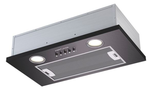 картинка вытяжка  krona selina 600 black pb от магазина Tovar-RF.ru