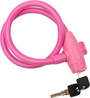 картинка разное четыре сезона (79-0364) тросовый замок 65 см, розовый четыре сезона (79-0364) тросовый замок 65 см, розовыйот магазина Tovar-RF.ru