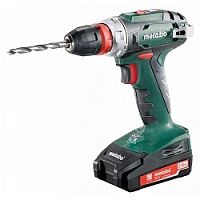 картинка Metabo BS 18 Quick Безударная дрель-шуруповерт [602217500] { 18 В, 2х2.0 LiIon SC60, вес 1,3 кг } от магазина Tovar-RF.ru