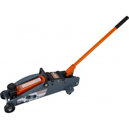 картинка ombra oht225c домкрат подкатной 2.5 т. с фиксатором в кейсе, 140-387 мм от магазина Tovar-RF.ru