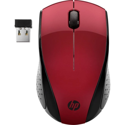 картинка hp 220 [7kx10aa] wireless mouse red от магазина Tovar-RF.ru