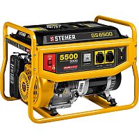 картинка STEHER Бензиновый генератор, 5500 Вт [GS-6500] от магазина Tovar-RF.ru