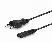 картинка кабель интерфейсный gembird/cablexpert (00894) pc-184/2-1.8м, 1.8м, cee 7/16 - c7, 2-pin, 2.5а, черный (5) от магазина Tovar-RF.ru