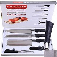 картинка Набор ножей MAYER&BOCH 30739 черный от магазина Tovar-RF.ru