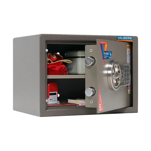 картинка Сейф VALBERG ASM 25 EL (Внешние габариты (ВхШхГ)мм: 250х340х280) [S10399010940] от магазина Tovar-RF.ru