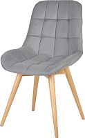картинка Стул обеденный POLINI Home Verona SD, светло-серый - натуральный (2 кор.) от магазина Tovar-RF.ru