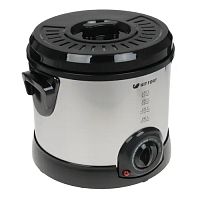 картинка фритюрница kitfort кт-2011,  серебристый/черный от магазина Tovar-RF.ru