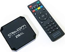 картинка приставка смарт тв atom-216al (android tv box), allwinner h313, 2/16gb, аtomevolution аtomevolution allwinner h313 2/16gb atom-216al от магазина Tovar-RF.ru