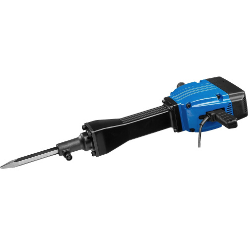 картинка ЗУБР "ПРОФЕССИОНАЛ" Молоток отбойный [ЗМ-60-2200 ВК] { HEX-28, 60Дж, 32кг, 950уд/мин, 2200Вт, АВТ, кейс } от магазина Tovar-RF.ru