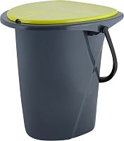 картинка Ведро-туалет INGREEN ING30001FСР 17л серый от магазина Tovar-RF.ru