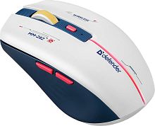 картинка мышь defender (52282) dila mm-282 белый+синий от магазина Tovar-RF.ru