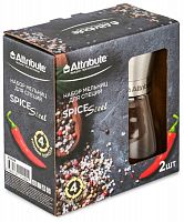 картинка Набор мельниц для специй ATTRIBUTE AGS358 Набор мельниц для специй SPICE STEEL, 2шт от магазина Tovar-RF.ru