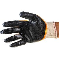 картинка STAYER Перчатки "MASTER" трикотажные, двойная обливная ладонь из латекса, х/б, 13 класс, L-XL [11409-XL] от магазина Tovar-RF.ru