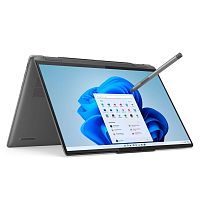картинка lenovo yoga 7 2-in-1 14iml9 [83dj0096ru] grey 14" {wuxga (1920x1200) oled ts 400nits ultra 7 155h(1.4ghz)/16gb/1tb ssd/w11h/+pen/360/металл} от магазина Tovar-RF.ru