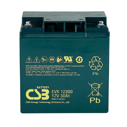 картинка csb батарея evx12300 (12v 30ah) магазин Tovar-RF.ru являющийся официальным дистрибьютором в России картинка csb батарея evx12300 (12v 30ah) от магазина Tovar-RF.ru