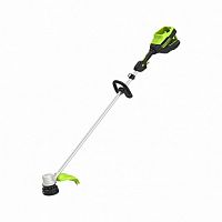 картинка Greenworks GD82LTK5 Триммер аккумуляторный , 82 В, 40 см,  бесщеточный,   с 1хАКБ 5 Ач. и ЗУ [2110607UB] от магазина Tovar-RF.ru