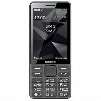 картинка texet tm-d324 мобильный телефон цвет серый от магазина Tovar-RF.ru
