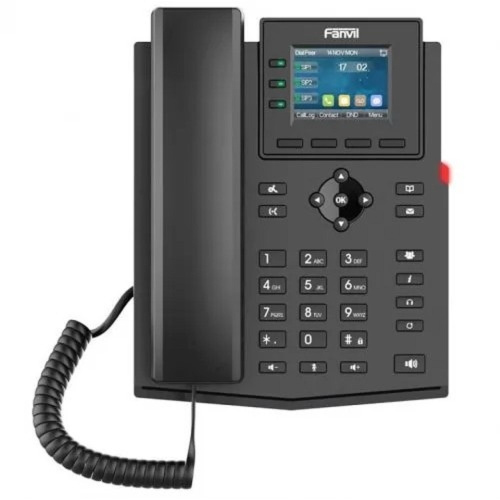 картинка fanvil x303p c б/п черный sip телефон магазин Tovar-RF.ru являющийся официальным дистрибьютором в России картинка fanvil x303p c б/п черный sip телефон от магазина Tovar-RF.ru