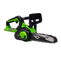 картинка Greenworks G40CS30IIK4 Цепная пила аккумуляторная, 40V, 30 см,  с 1* АКБ 4А*ч и ЗУ [2007807UB] от магазина Tovar-RF.ru