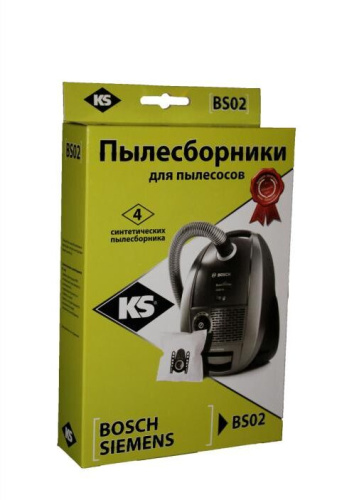 картинка пылесборники ks bs-02 синтетика комл. 4шт от магазина Tovar-RF.ru