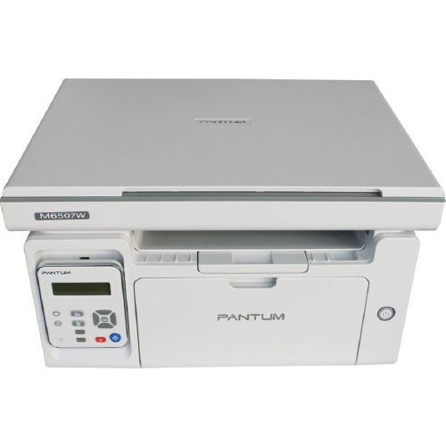 картинка pantum m6507w мфу лазерное чб, а4, c/p/s, 22 стр/мин, 1200 x 1200 dpi, 128мб ram, лоток 150 стр, usb, wi-fi, 1600стр. картридж серый корпус от магазина Tovar-RF.ru