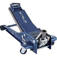 картинка stels домкрат гидравлический подкатной, быстр.подъем, 3т low profile quick lift, 75-515 мм, проф [51136] от магазина Tovar-RF.ru