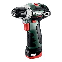 картинка Дрель-шуруповерт Metabo PowerMaxx BS BL аккум. патрон:быстрозажимной (кейс в комплекте) (601721500) от магазина Tovar-RF.ru