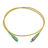 картинка cabeus fop(s)-9-fc/apc-sc/apc-1m шнур оптический simplex fc/apc-sc/apc 9/125 sm 1м lszh от магазина Tovar-RF.ru