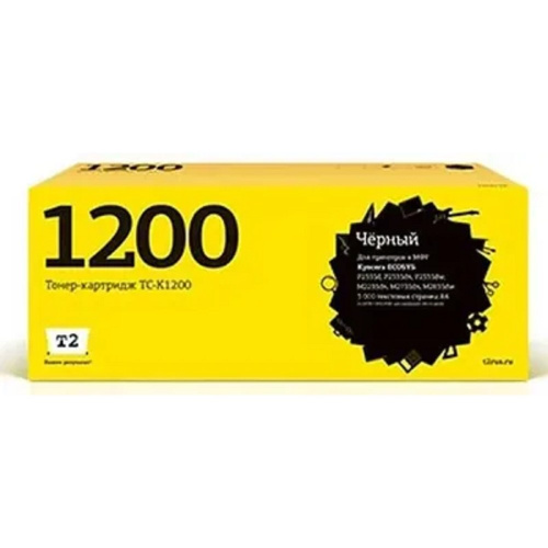картинка t2 tk-1200 тонер-картридж (tc-k1200) для kyocera ecosys p2335d/p2335dn/p2335dw/m2235dn/m2735dn/m2835dw (3000 стр.) чёрный, с чипом от магазина Tovar-RF.ru