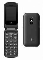 картинка телефон мобильный f+ flip 240 black от магазина Tovar-RF.ru