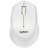 картинка мышь беспроводная logitech m330 silent plus white (белая, оптическая, 1000dpi, 2.4 ghz/usb-ресивер, бесшумная, под правую руку) (арт. 910-004926, m/n: m-r0051 / c-u0010) от магазина Tovar-RF.ru