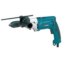 картинка Makita HP2071F Дрель ударная [HP2071F] {1010Вт,БЗП-13мм,0-1200\2900об\м,2.4кг,чем,мет редуктор,подсветка} от магазина Tovar-RF.ru