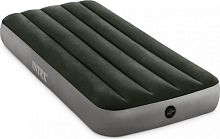 картинка матрас надувной intex матрас надувной 99x191x25см intex. (в коробке) арт. 64107от магазина Tovar-RF.ru