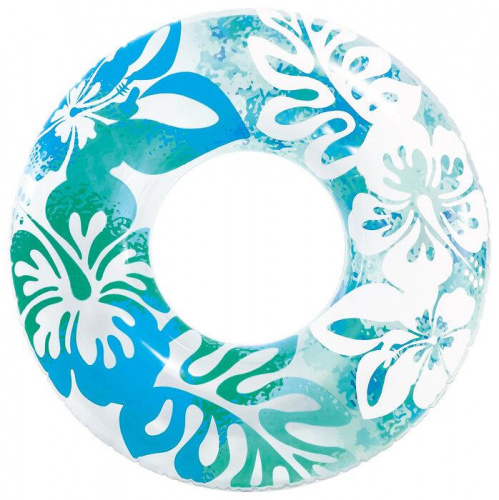 картинка круг для плавания intex круг надувной для плавания 91 см. ясный цвет новый дизайн (3 вида). арт. 59251npот магазина Tovar-RF.ru