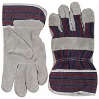 картинка Перчатки STAYER "MASTER" рабочие комбинированные кожаные из спилка, XL [1130-XL] от магазина Tovar-RF.ru