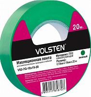картинка Изолента VOLSTEN (9786) V02-7G-18х19-20, зеленый от магазина Tovar-RF.ru