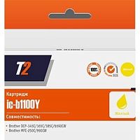 картинка t2 lc-1100y/lc-980y картридж для brother dcp-145c/165c/185c/365cn/375cw/385c/395cn/585cw,j715w,6690cw,mfc-250c/290c/490cw/j790cw/990cw, желтый от магазина Tovar-RF.ru