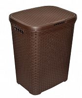 картинка Корзина для белья VIOLET Ротанг 40л (коричневый) 184001 от магазина Tovar-RF.ru