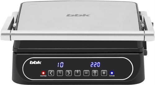 картинка гриль bbk beg3001 черный/металлик от магазина Tovar-RF.ru