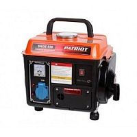 картинка Генератор бензиновый PATRIOT Max Power SRGE 950 [474103119] {Двигатель: 2т, АИ-92 + масло, 63 сс, 2.0 л.с.; Мощность ном/макс: 0.65/0.8 кВт; Объём бака: 4.2 л; Розетки: 1 евро 16А; Вес: 17.2 кг;} от магазина Tovar-RF.ru