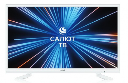 картинка телевизор bbk 24lex-7390/ts2c белый smart tv салют от магазина Tovar-RF.ru