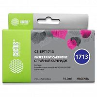картинка картридж струйный cactus cs-ept1713 пурпурный (10мл) для epson xp-33/103/203/207/303/306/403/406 от магазина Tovar-RF.ru